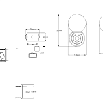 Бра для ванных комнат Elstead Lighting BATH/AUSTEN4 PB. Бренд: Elstead Lighting. Бра для ванных комнат