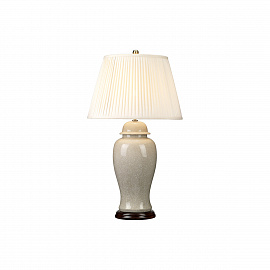 Настольная лампа IVORY-CRA-LG-TL, Настольные лампы Классический/Традиционный | Керамика | Кремовый | Прихожая, спальня, гостиная, столовая.
