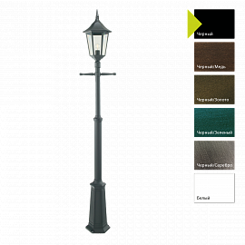 Фонарный столб MODENA 301, Фонарные столбы Классический | Бронза/Зеленый/Серый Прозрачный.