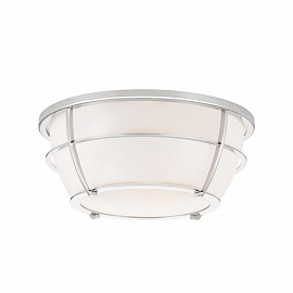 Потолочный светильник для ванных комнат QZ-CHANCE-F-PC, Потолочные светильники для ванных комнат | Металл | Хром полированный Матовое стекло.