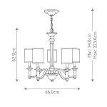 Люстра Hinkley HK-SUSSEX5. Бренд: Hinkley. Люстры