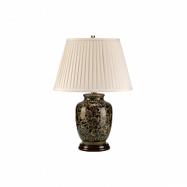Настольная лампа MORRIS-TL-SMALL, Настольные лампы Классический/Традиционный | Керамика | Бронза Белый/Бежевый | Прихожая, спальня, гостиная, столовая.