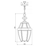 Подвесной фонарь Quoizel QZ-NEWBURY8-L-PB. Бренд: Quoizel. Подвесные фонари